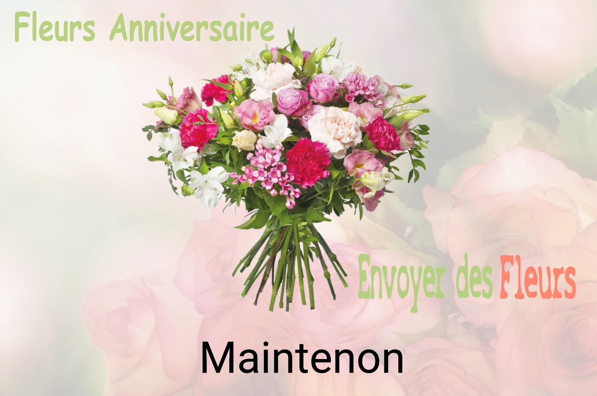 Bouquet de fleurs d’anniversaire livré à Maintenon